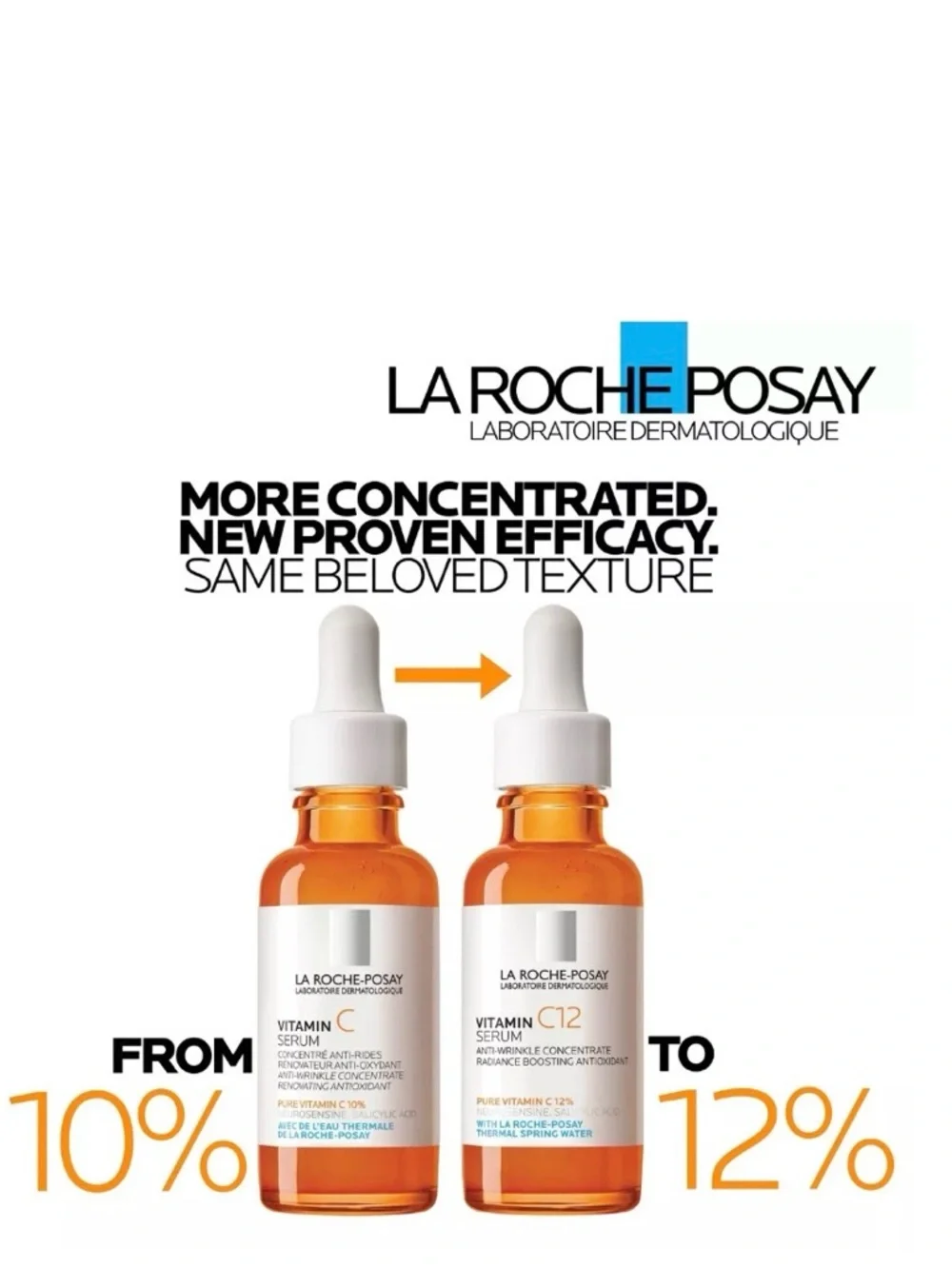 La Roche-Posay 12% Pure Vitamin C Anti-Aging Face Serum NEW